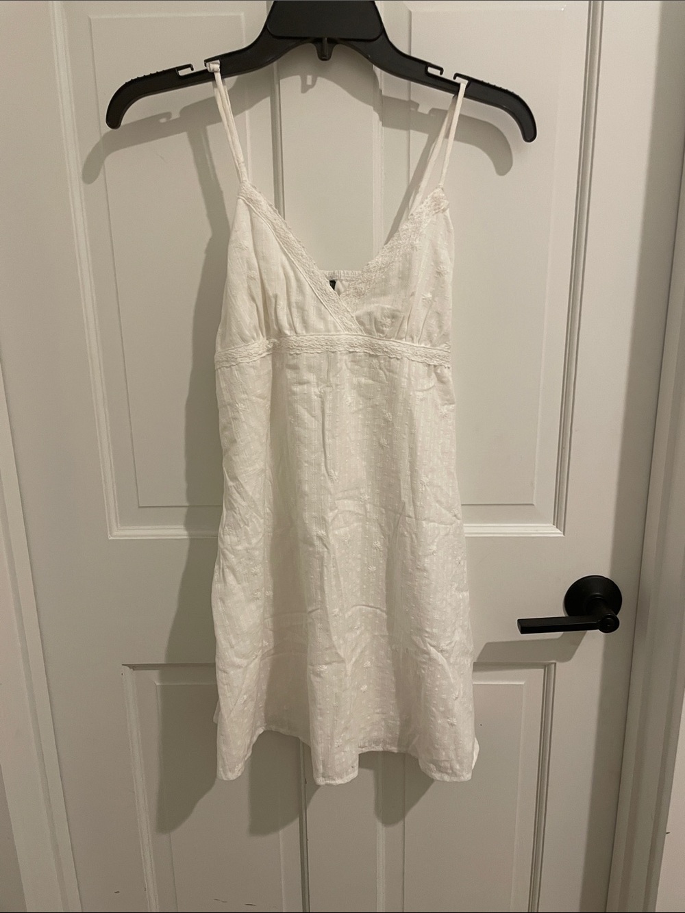 never worn wild fable White Mini Slip Dress